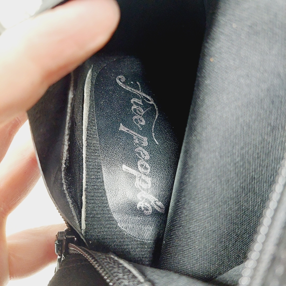 New FREE PEOPLE Suede Echo Platform Over The Knee Boots  C471 - Picture 14 of 15